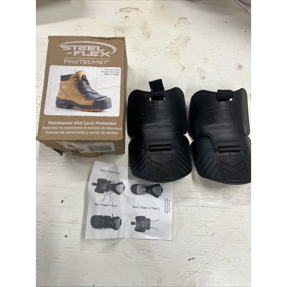 STLFLX MetGuardz SEN-600 Metatarsal Guard Safety Boot Lace Protectors New